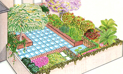 Progettazione giardini per terrazzi